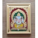 Glass painting- Ganesha